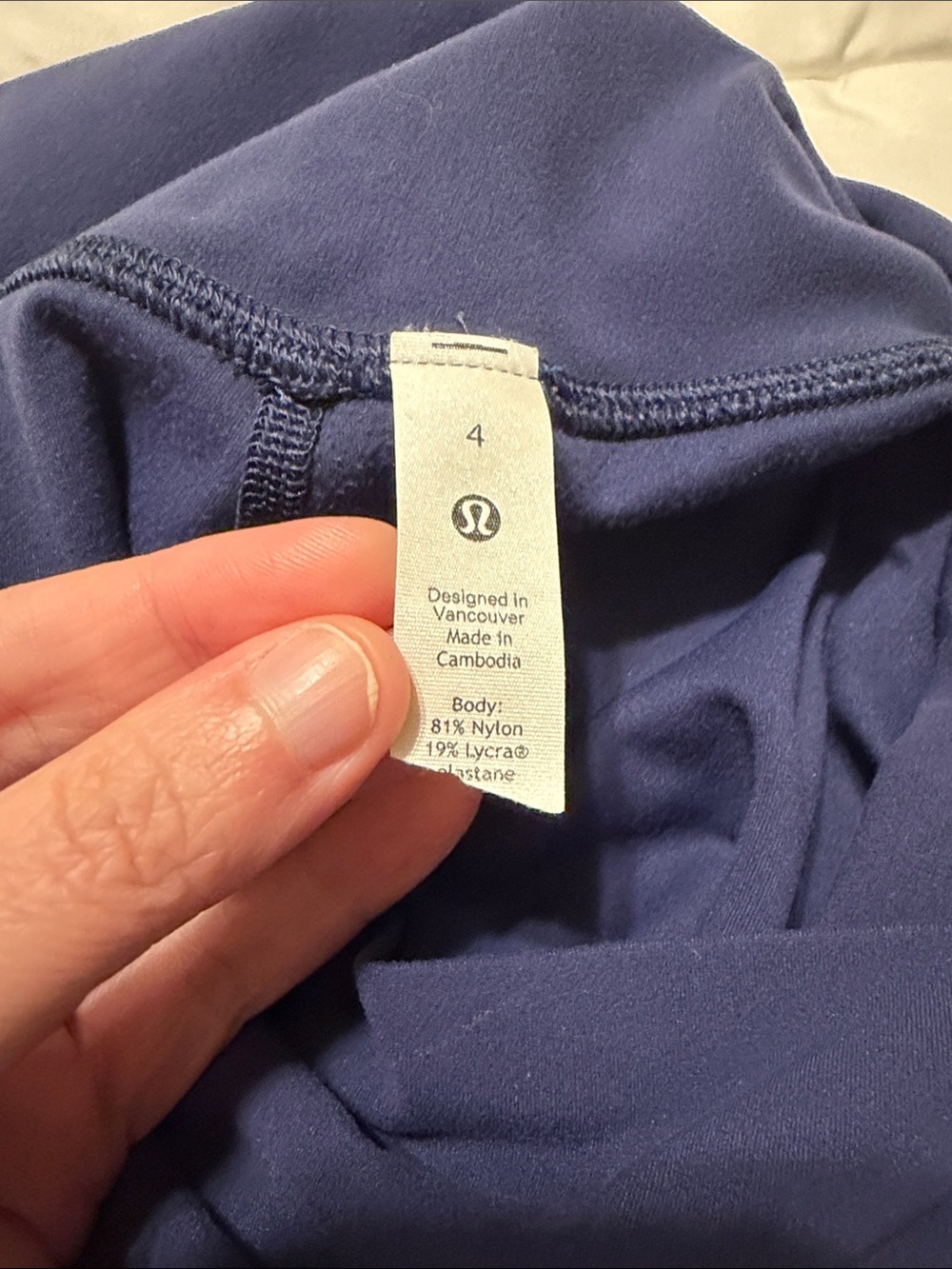 Lululemon Align High-Rise Pant 25" Graphic Like New Night Sea Size 4 - Picture 10 of 12